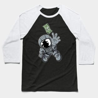 Astronaut Dollar Baseball T-Shirt